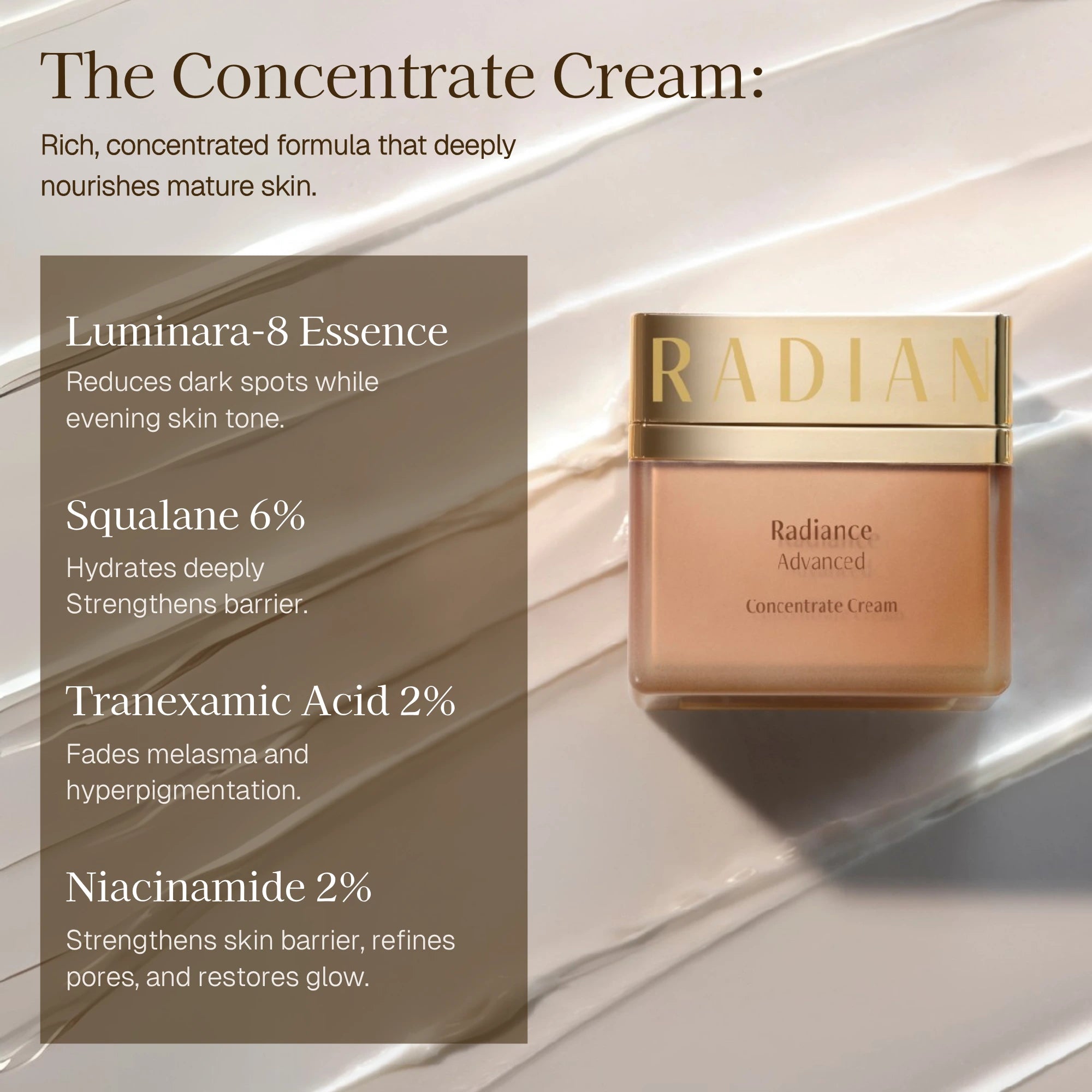Radiance Advanced Concentrate Cream