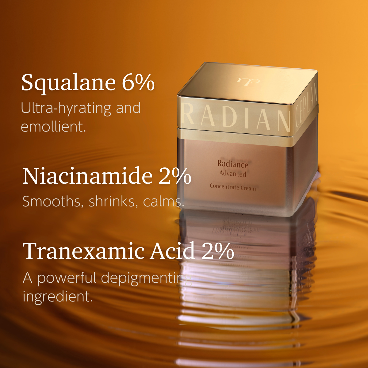 Erase Dark Spots, Restore Radiance: Korean Concentrate Cream with Niacinamide and Tranexamic Acid